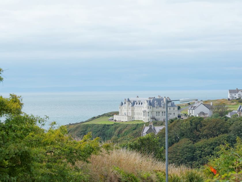 View | Seaviews and Hot Tub at Admirals Anchor, Portpatrick