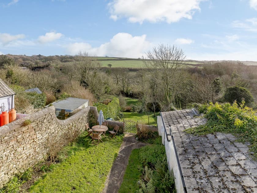 View over garden | The Square, Hartland, near Bideford