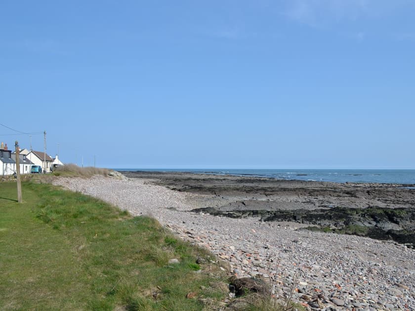 local beach | Harbour View, Johnshaven, near Stonehaven