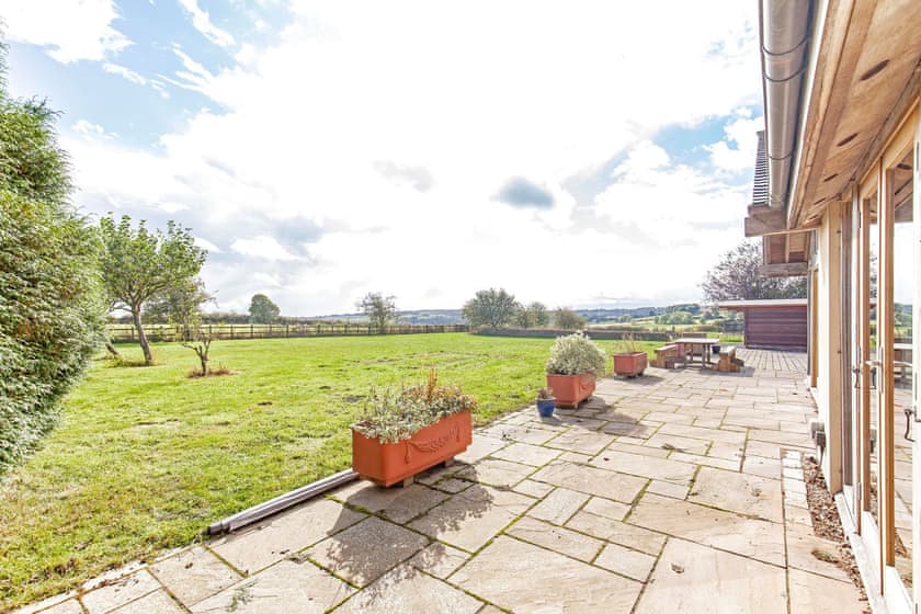 Outdoor area | Amber Lodge, Ashover