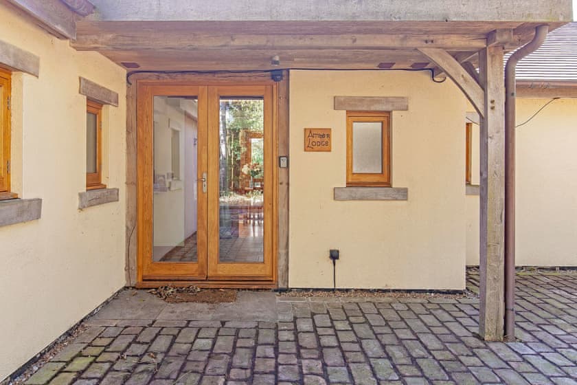Outdoor area | Amber Lodge, Ashover