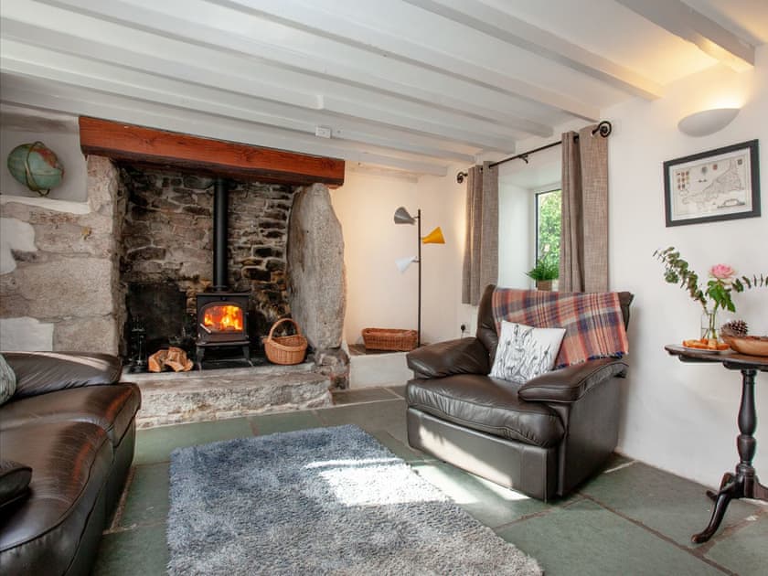 Living area | The Farmhouse, Carnmenellis, between Falmouth and St Ives