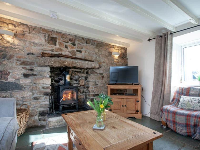 Living area | The Farmhouse, Carnmenellis, between Falmouth and St Ives