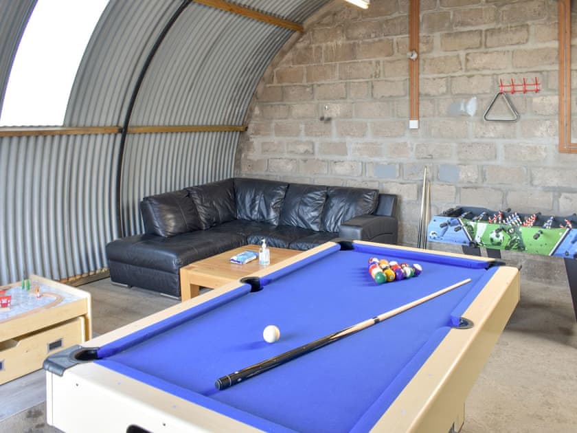 Games room | Benwells Holiday Cottage, Maud, near Mintlaw