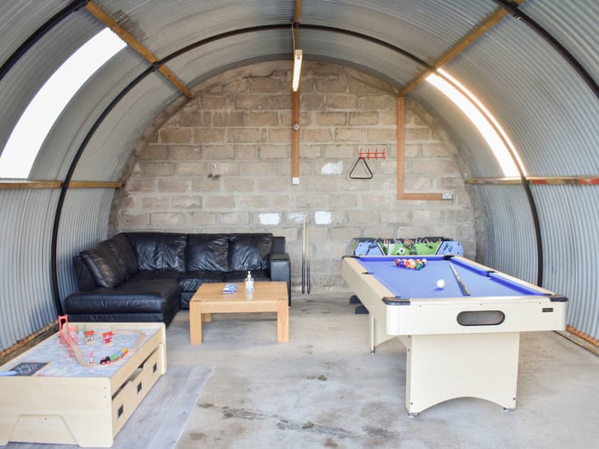 Games room | Benwells Holiday Cottage, Maud, near Mintlaw