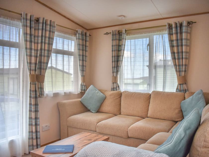 Living area | Everard - Flask Country Lodges, Robin Hood’s Bay