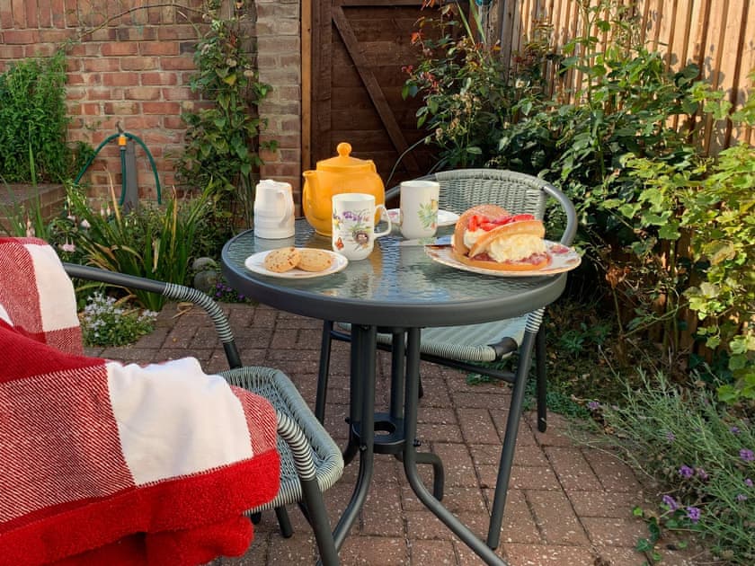Outdoor area | Mayflower Cottage, Harwich