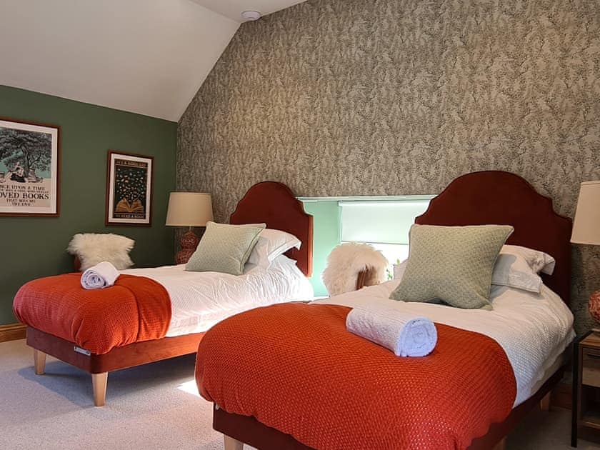 Twin bedroom | The Cart House, Duns