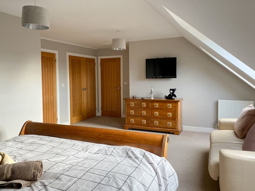Double bedroom | Shoreline Penthouse, Alnmouth