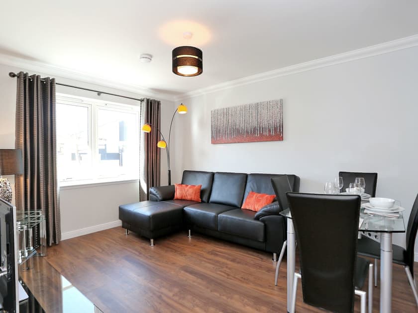 Living room/dining room | Flat 2 Birchlee, Inverurie