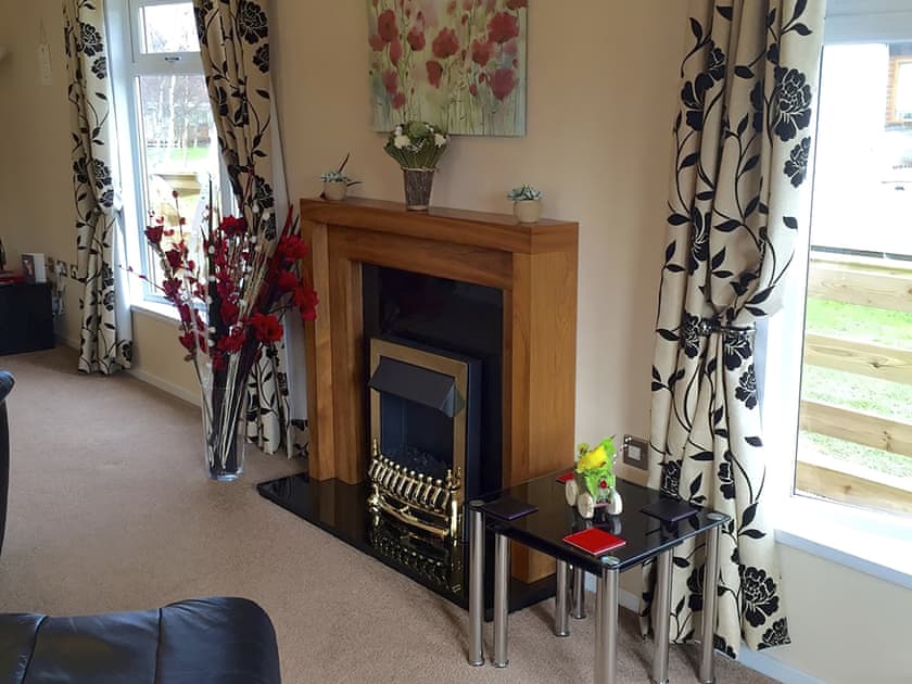 Living area | Cheviot Luxury Lodge - Felmoor Holiday Park, Felton