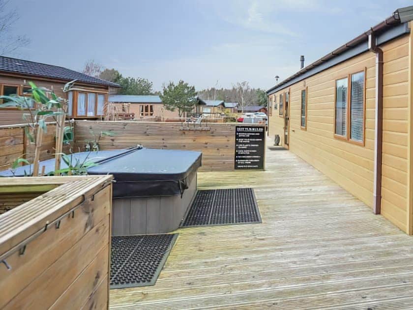 Terrace | Serenity Lodge - Felmoor Holiday Park, Felton