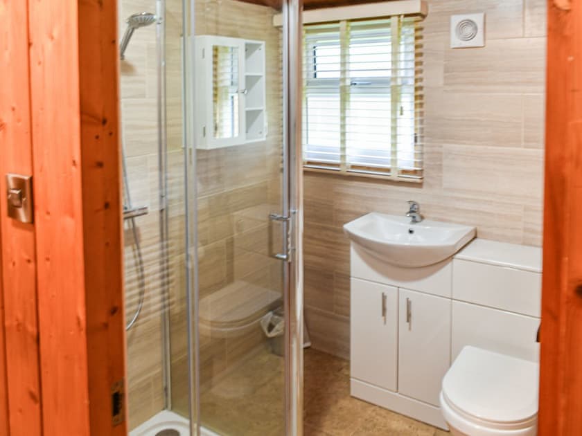 Shower room | Pine Lodge, Charlcot, near Masham