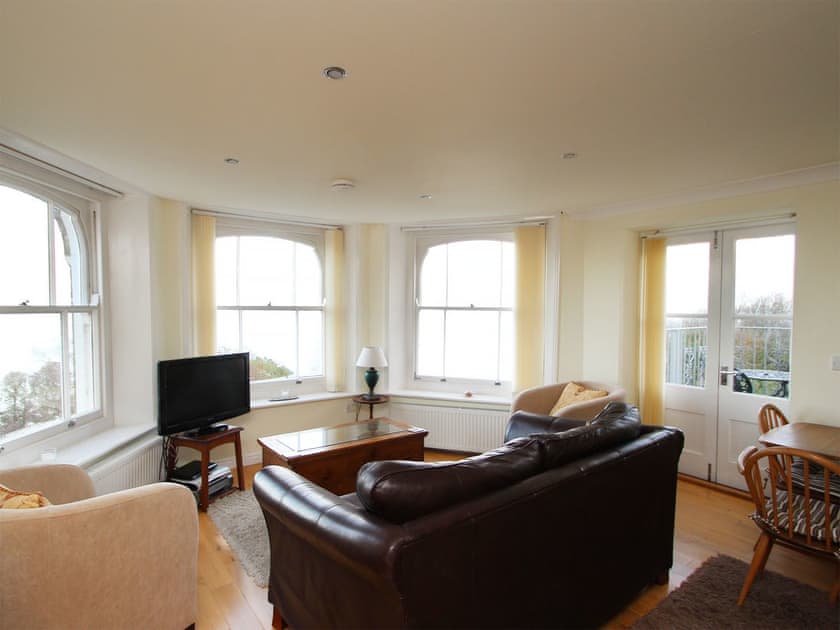 Living area | Sea View, Luccombe, near Shanklin