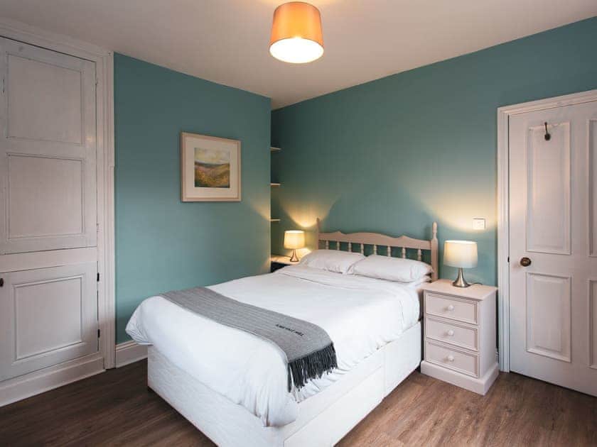 Double bedroom | The Firemans House - Lowes Mill Cottages at Torr Vale Mill, New Mills