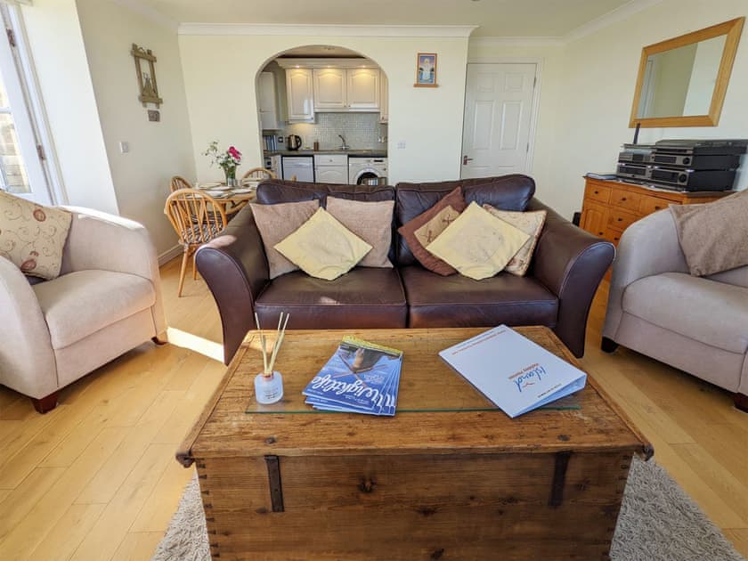 Open plan living space | Sea View, Luccombe, near Shanklin