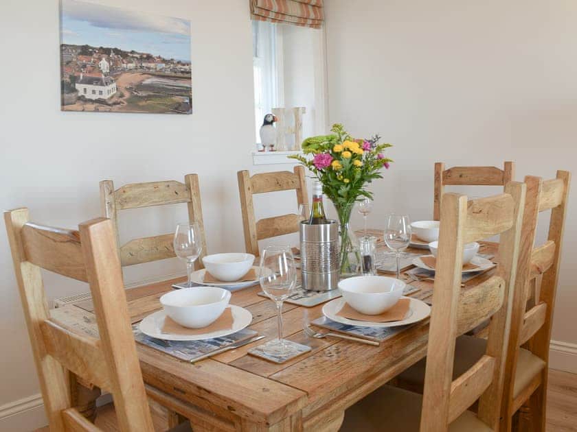 Dining Area | Harbourside Apartment, Anstruther