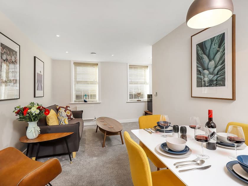 Open plan living space | 5 Eastgate - Eastgate House Apartments, Andover