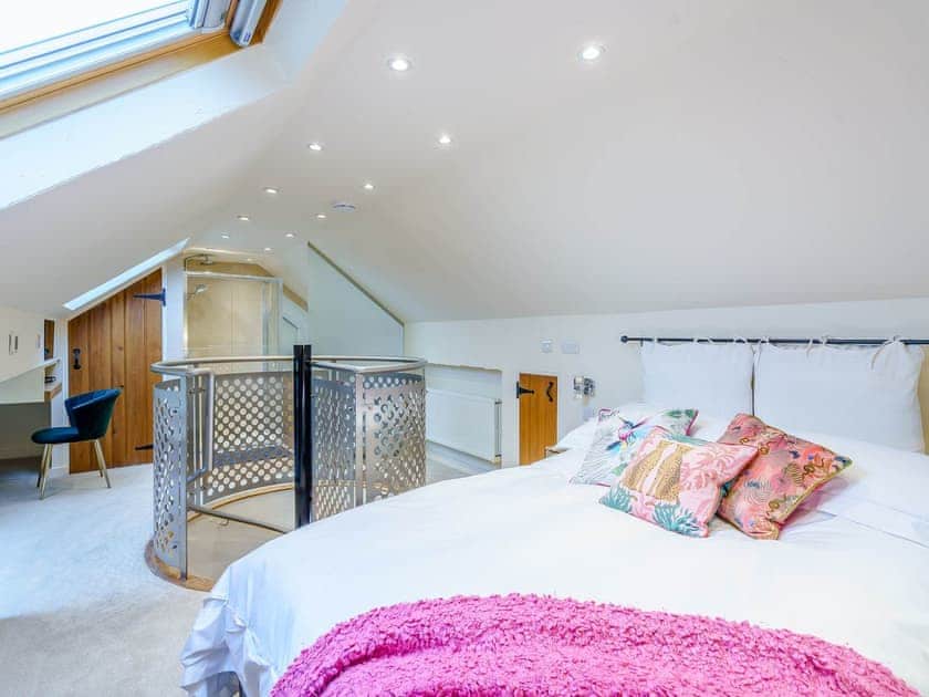 Double bedroom | Woodpecker Cottage, Whitechapel, near Preston