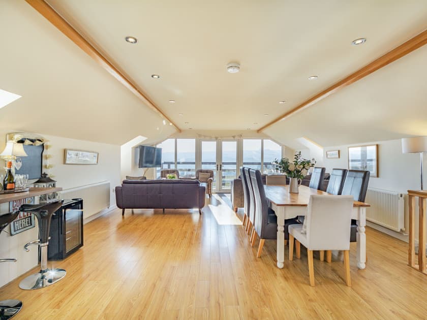 Open plan living space | Huntercrook Lodge - Huntercrook, Hunter Crook, Bardon Mill