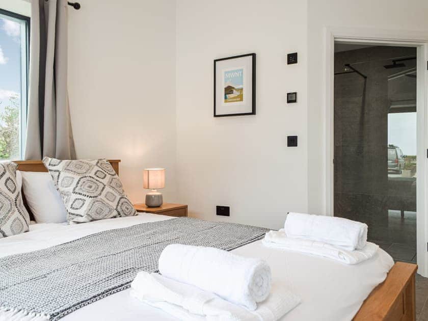 Double bedroom | Hafan Gwyn - Cardigan Bay Cottages, Felinwynt, near Cardigan