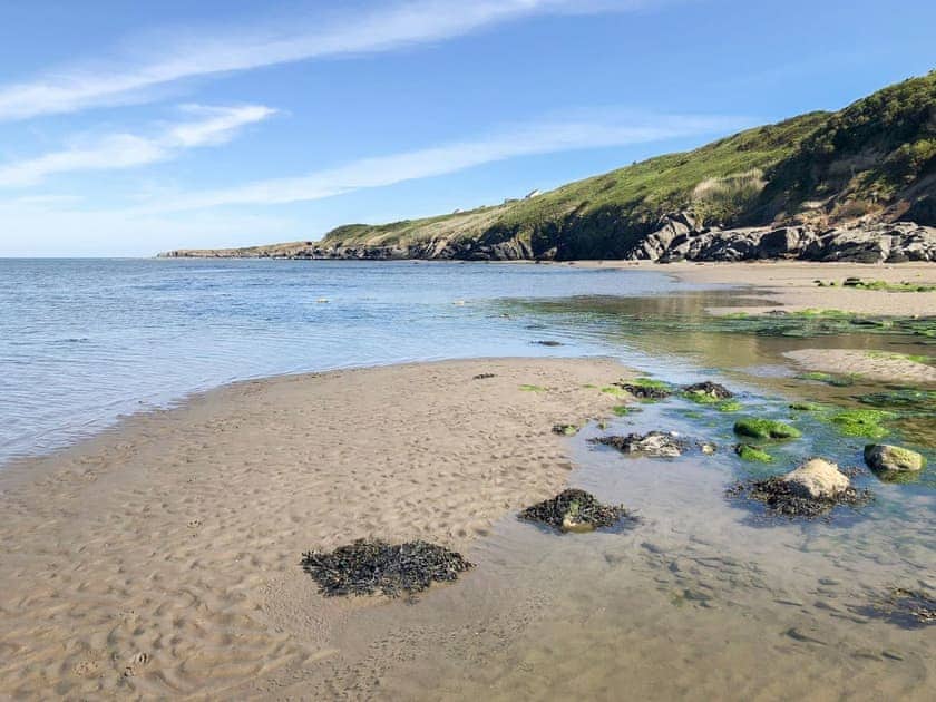 Patch beach | Hafan Gwyn - Cardigan Bay Cottages, Felinwynt, near Cardigan
