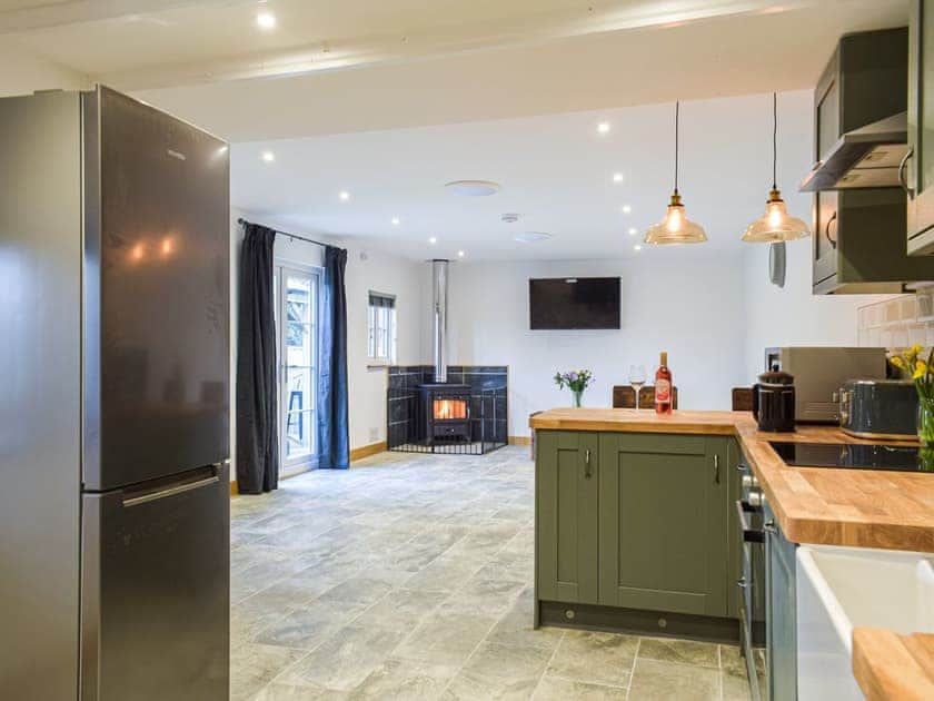 Open plan living space | Middle Hanter - Acre Luxury Lodges, Stanner, near Kington