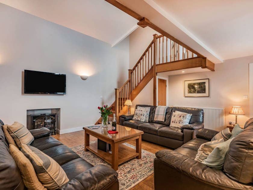 Open plan living space | Y Beudy - Penrhyn Farm Cottages, Llanfwrog, near Holyhead