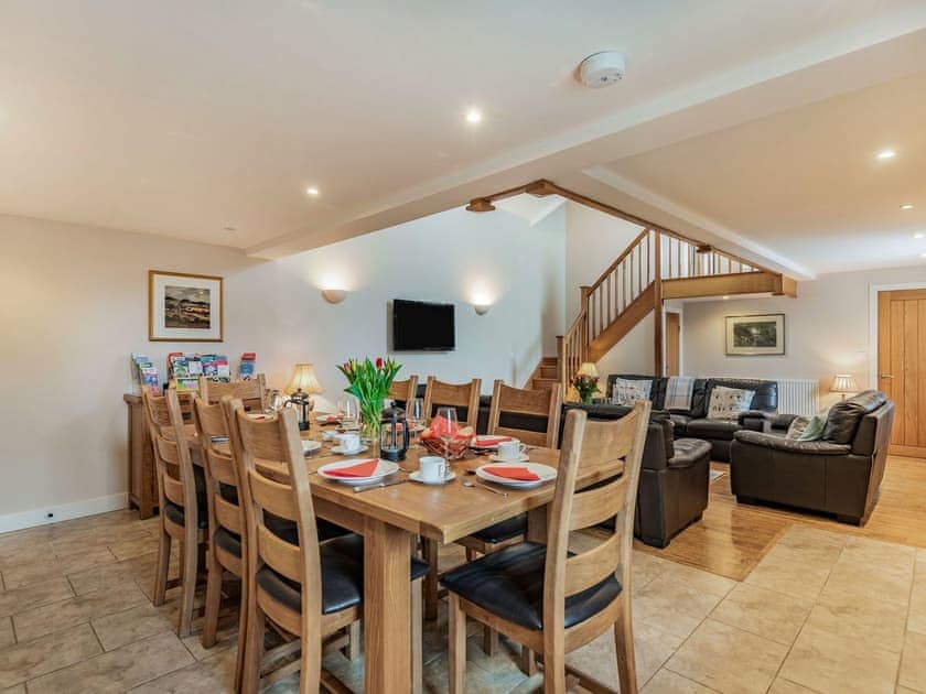 Open plan living space | Y Beudy - Penrhyn Farm Cottages, Llanfwrog, near Holyhead