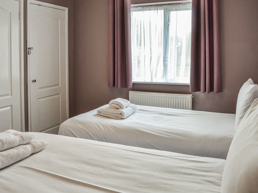 Twin bedroom | Rest-A-While, Walcott, near North Walsham