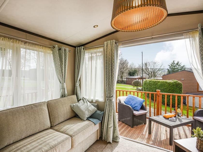 Living area | Avon Lodge - Daisy Bank Touring Caravan Park, Montgomery