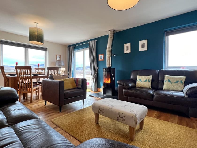 Open plan living space | Hirta Cottage, Staffin, near Portree