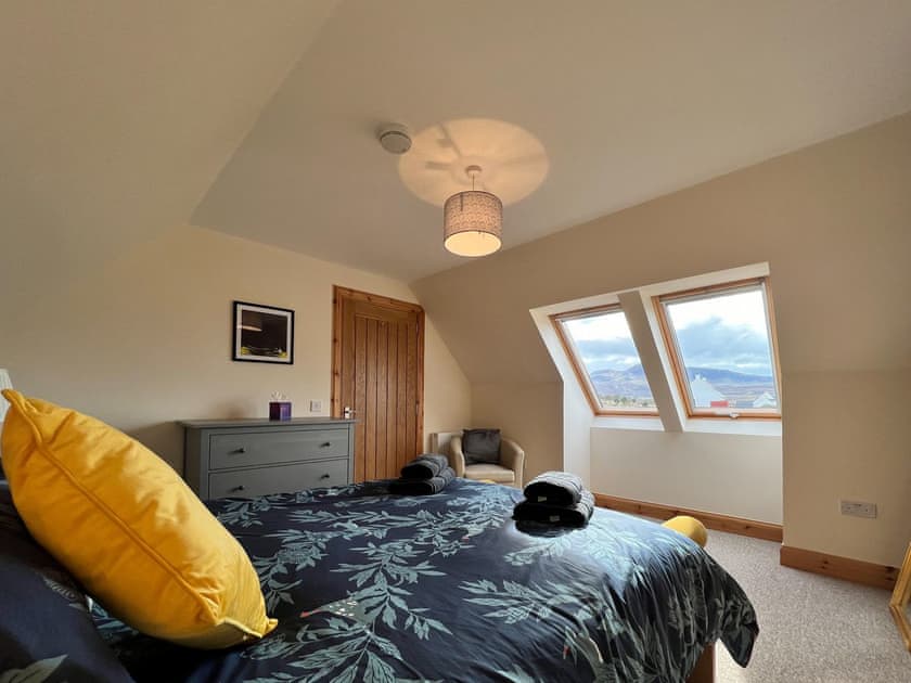 Double bedroom | Hirta Cottage, Staffin, near Portree