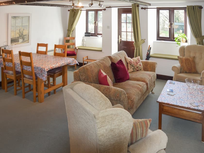 Open plan living space | Bergerac Cottage - Coppers Cottages, Lyme Regis