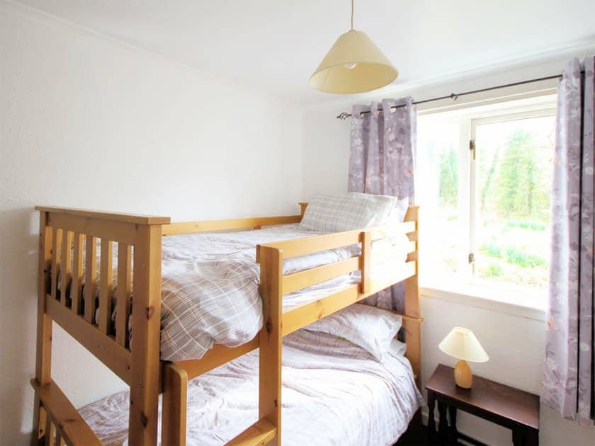 Bunk bedroom | The Lodge - Mochrum Park, Kirkcowan
