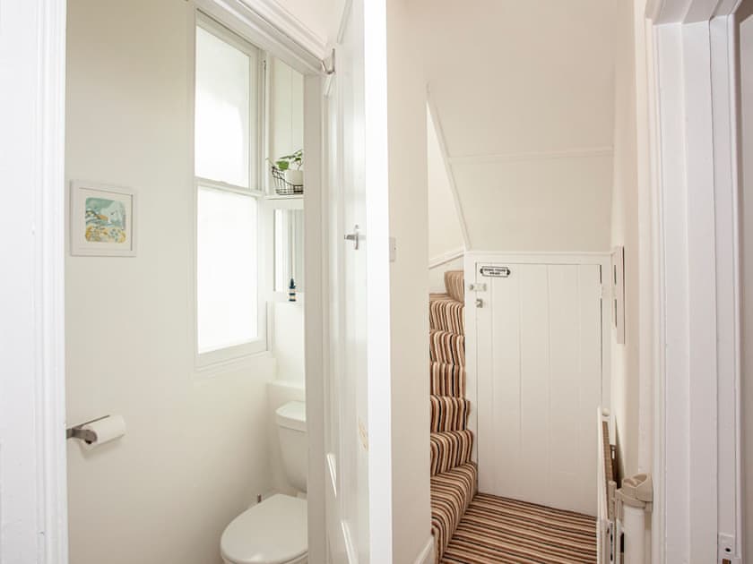 Cloakroom toilet  | The Old Toll House, Shaldon, near Teignmouth