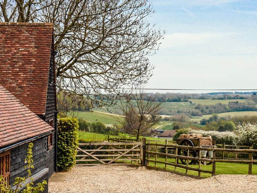 View | South Stable - The Stables at Crabtree Farm, Hastingleigh