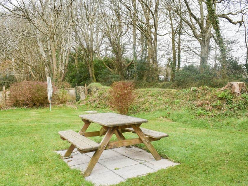 Sitting-out-area | The Caravan & Motorhome Club- The Cabin - The Caravan & Motorhome Club, Truro