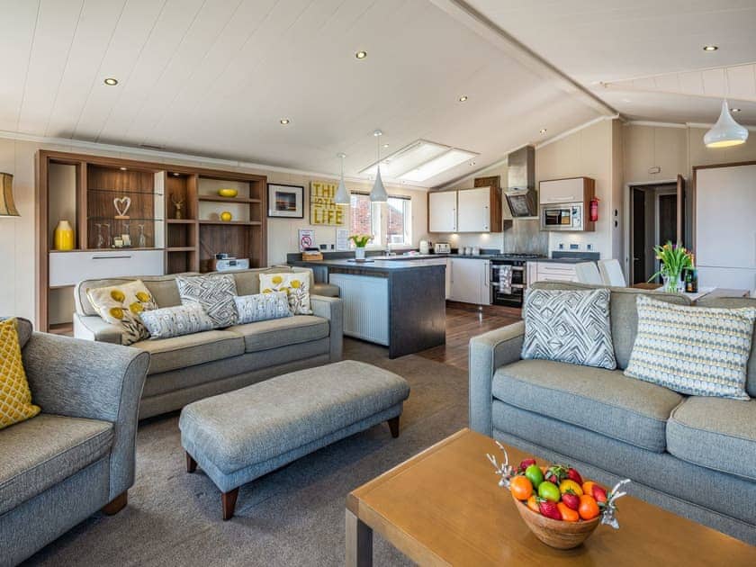 Open plan living space | Buff Lake - The Laurels, Addlethorpe, near Skegness