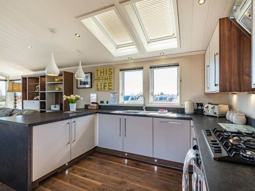 Kitchen area | Buff Lake - The Laurels, Addlethorpe, near Skegness