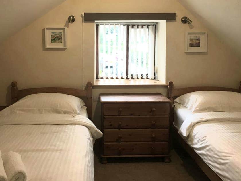 Twin bedroom | Anvil Cottage, High Hawsker near Whitby