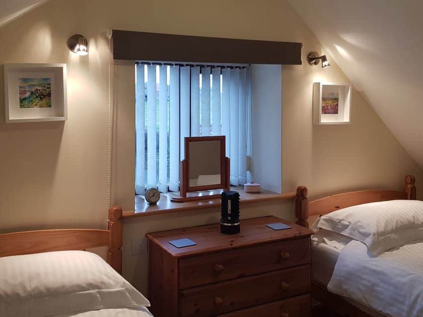 Twin bedroom | Anvil Cottage, High Hawsker near Whitby