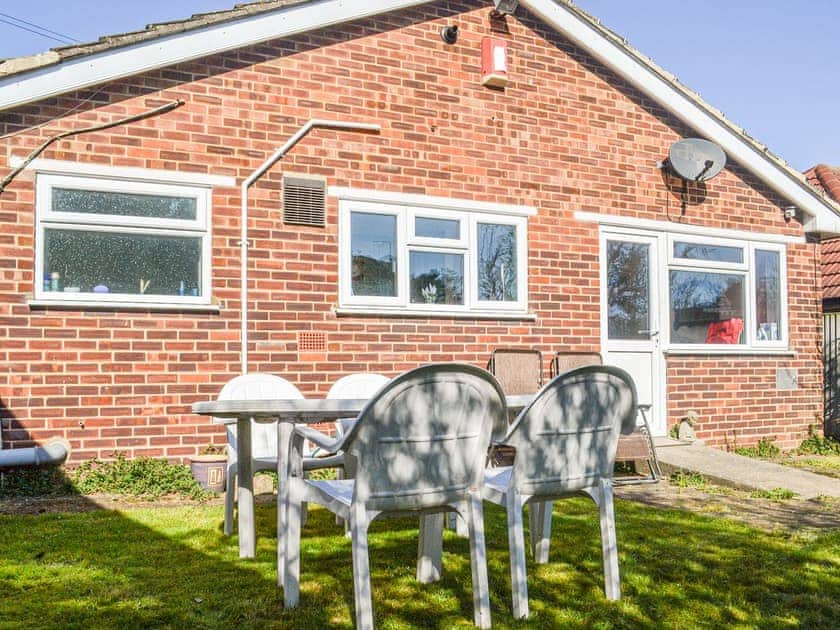 Sitting-out-area | Botany Bay Bungalow, Kingsgate, Broadstairs