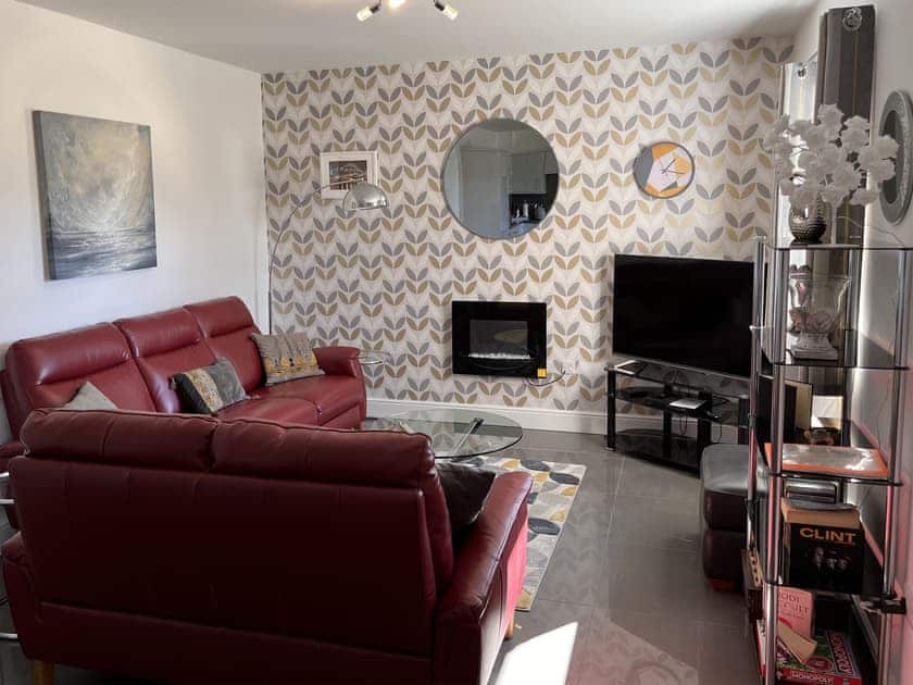 Living area | No 2 Railway Cuttings - Railway Cuttings, Falstone, near Kielder