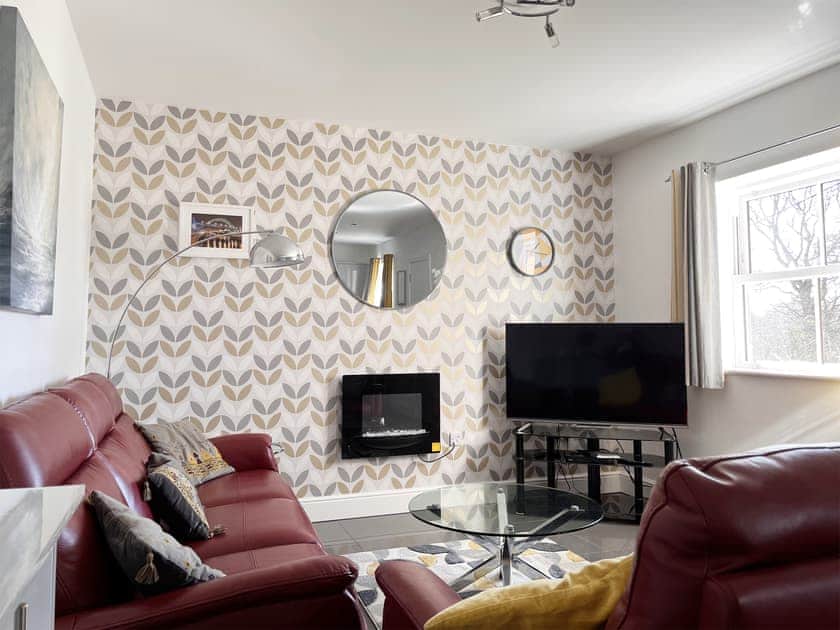 Living area | No 2 Railway Cuttings - Railway Cuttings, Falstone, near Kielder