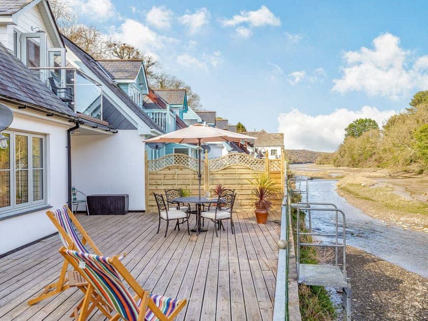 Decking | Creekside, Little Petherick, near Padstow