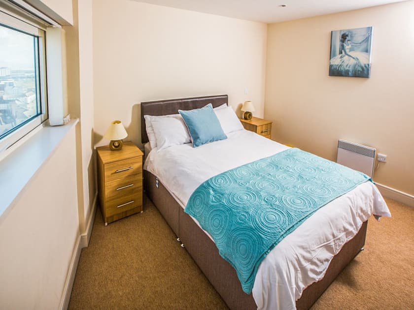 Bedroom | Apartment 94 - Meridian Tower, Swansea