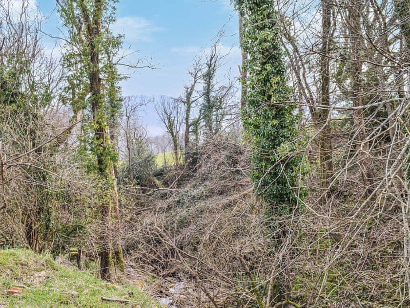 Outdoor area | Ty Fferm Hen - Coity Bach, Talybont-On-Usk