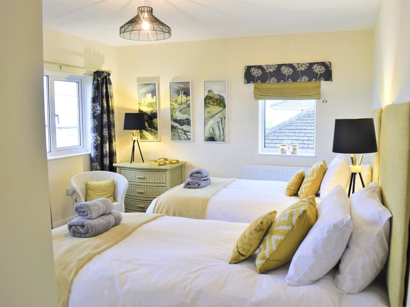 Twin bedroom | Merrywind, Beadnell