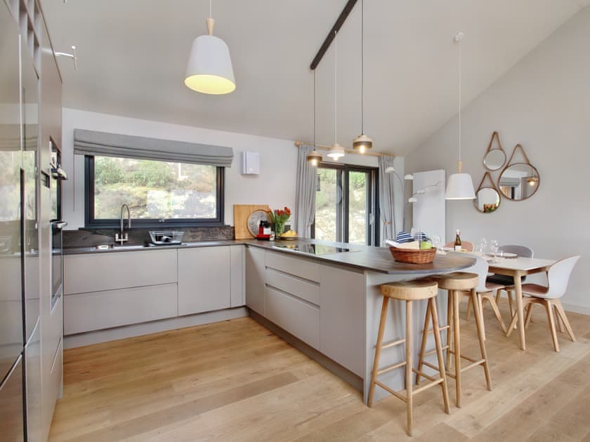 Kitchen area | The Kylesku Kabin, Lochinver